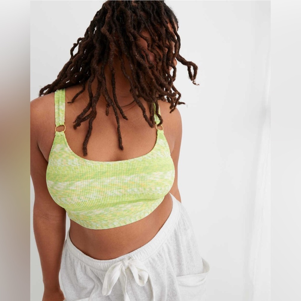 NWT Aerie Seamless Ring Longline Bralette